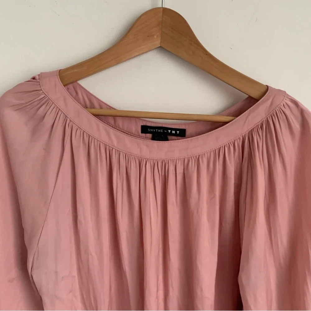 Smythe + TNT Balloon Sleeve Blouse - Picture 5 of 8